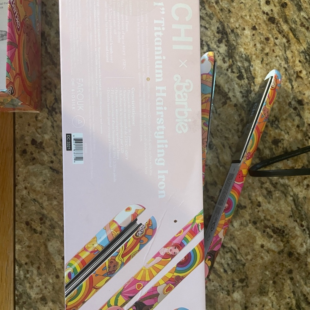Limited edition Barbie chi straightener